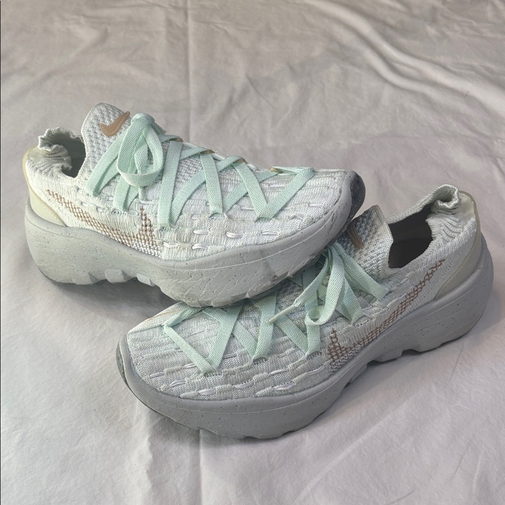 Nike Light Green Athletic Shoes